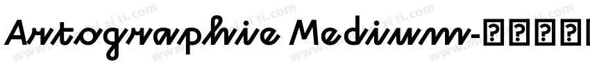 Artographie Medium字体转换